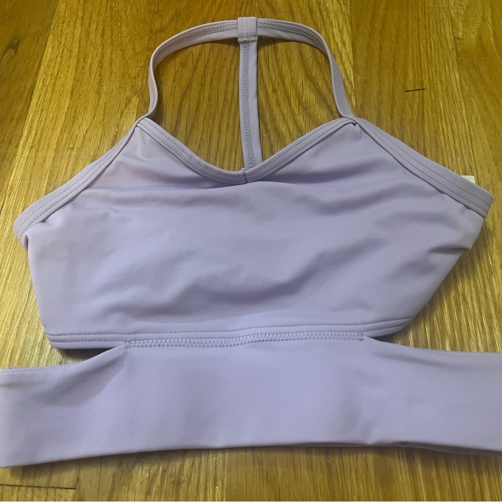 Girl’s Lavender Sports Bra
